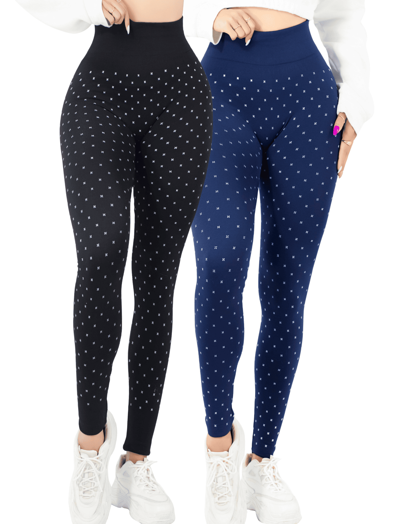 Foto 2 pulgar | Set De 2 Mallones Deportivos De Mujer Lic-0199-px2 Dos Colores Leggings Termicos