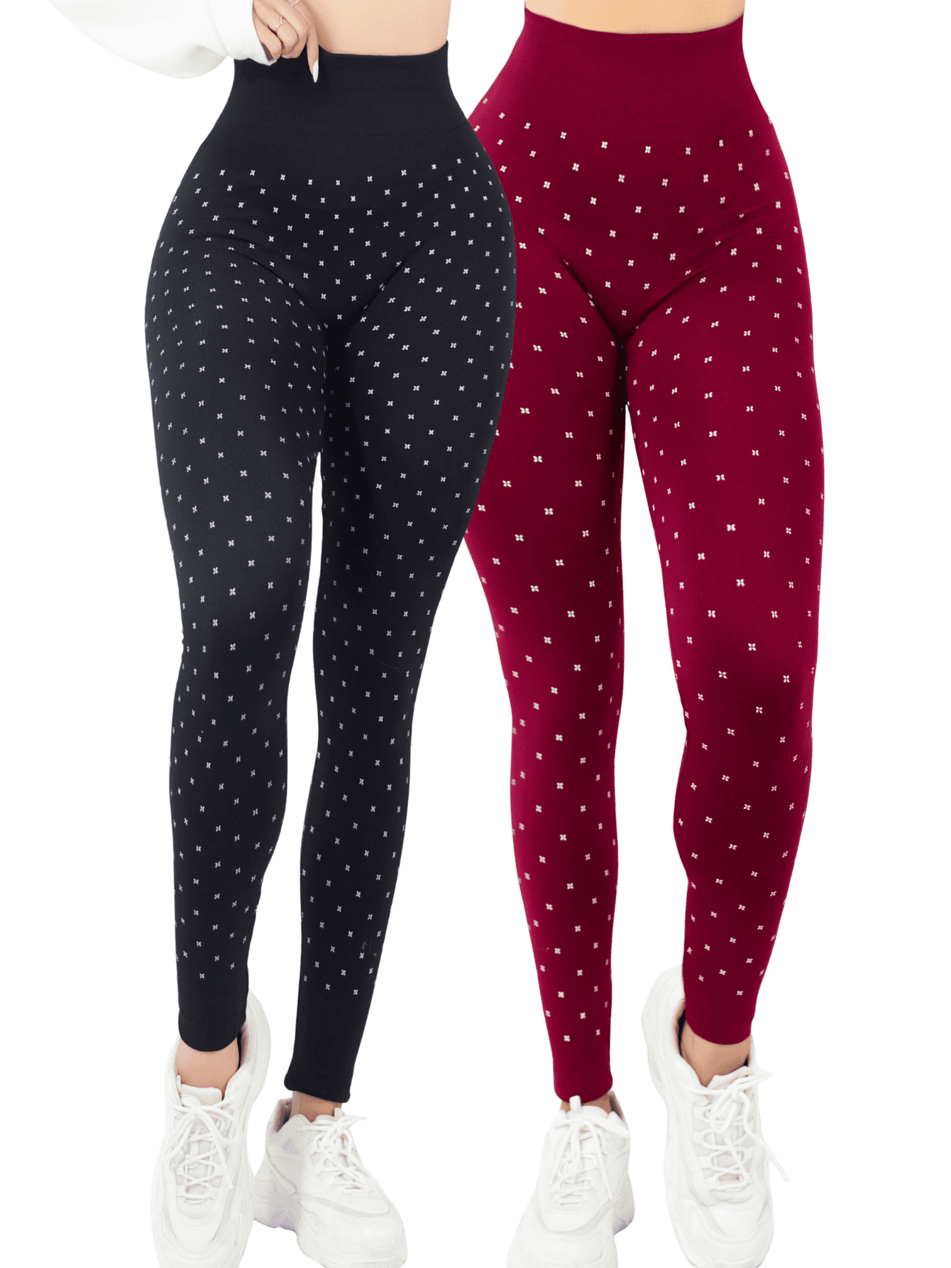 Foto 2 pulgar | Set De 2 Mallones Deportivos De Mujer Lic-0199-px2 Dos Colores Leggings Termicos