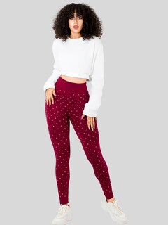 Foto 2 | Set De 2 Mallones Deportivos De Mujer Lic-0199-px2 Dos Colores Leggings Termicos