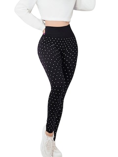 Foto 1 | Leggins De Mujer Mallones Dama Lic-0198 Negro Mallas Deportivas O Casuales
