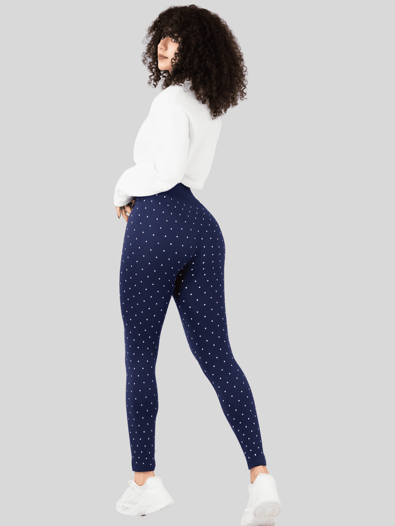 Foto 4 pulgar | Leggins De Mujer Mallones Dama Lic-0198 Marino Mallas Deportivas O Casuales