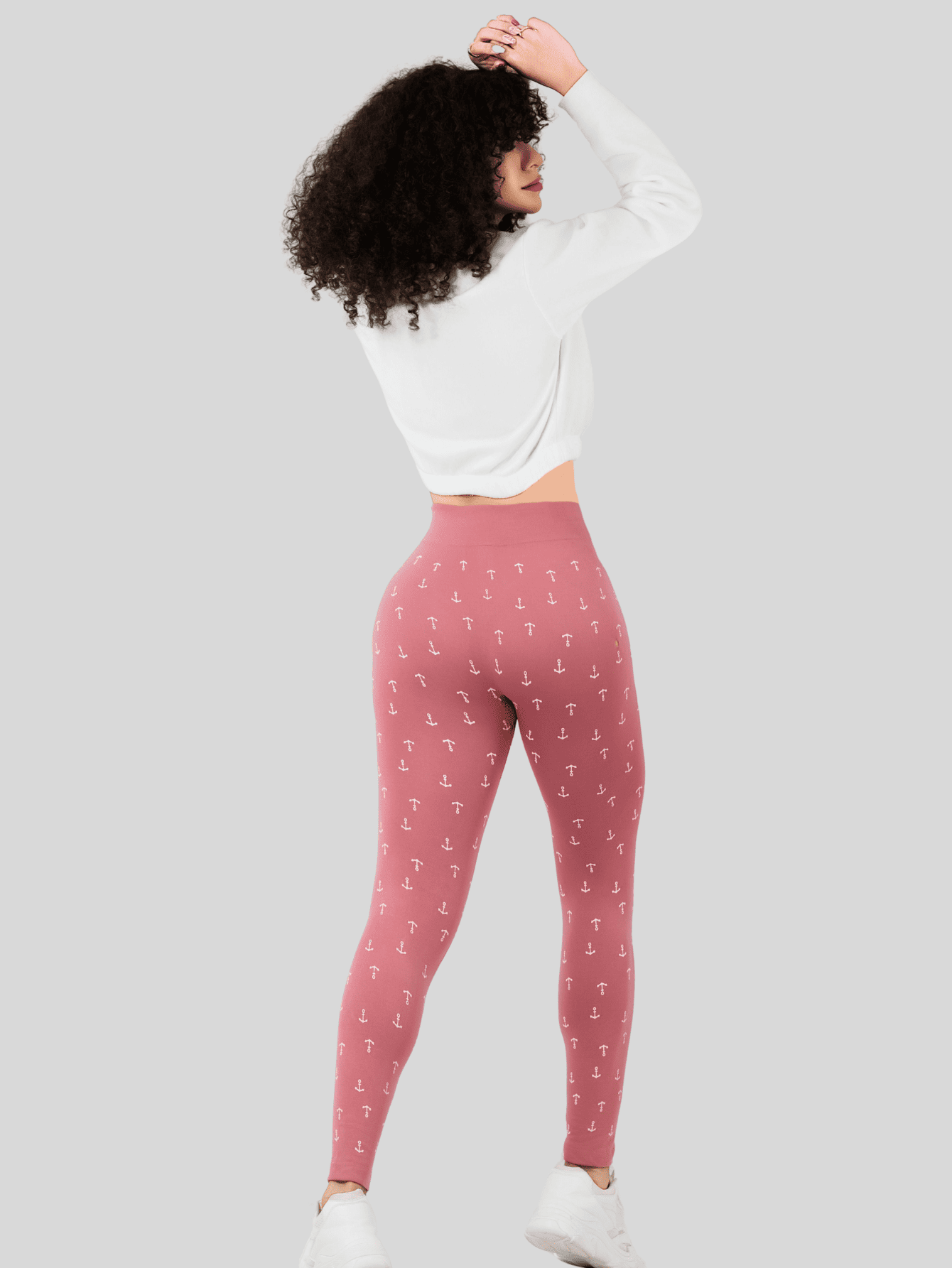 Foto 4 pulgar | Set 2 Leggings Mujer Mayones Lic-0200-px2 Variedad De Colores Mallones Stretch Cómodos