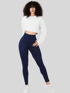 Foto 2 | Set 2 Leggings Mujer Mayones Lic-0198-px2 Variedad De Colores Mallones Stretch Cómodos