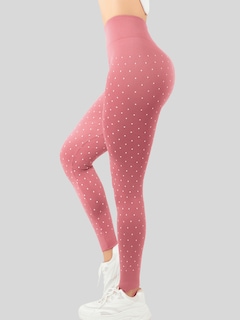 Foto 4 | Set 2 Leggings Mujer Mayones Lic-0198-px2 Variedad De Colores Mallones Stretch Cómodos