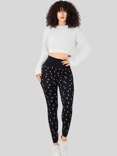 Foto 2 | Leggins De Mujer Mallones Dama Lic-0200 Negro Mallas Deportivas O Casuales