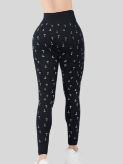 Foto 5 | Leggins De Mujer Mallones Dama Lic-0200 Negro Mallas Deportivas O Casuales