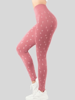 Foto 4 | Leggins De Mujer Mallones Dama Lic-0200 Rosa Mallas Deportivas O Casuales