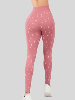Foto 5 | Leggins De Mujer Mallones Dama Lic-0200 Rosa Mallas Deportivas O Casuales