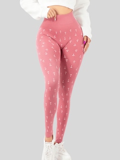 Foto 6 | Leggins De Mujer Mallones Dama Lic-0200 Rosa Mallas Deportivas O Casuales