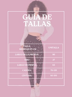 Foto 7 | Leggins De Mujer Mallones Dama Lic-0200 Rosa Mallas Deportivas O Casuales