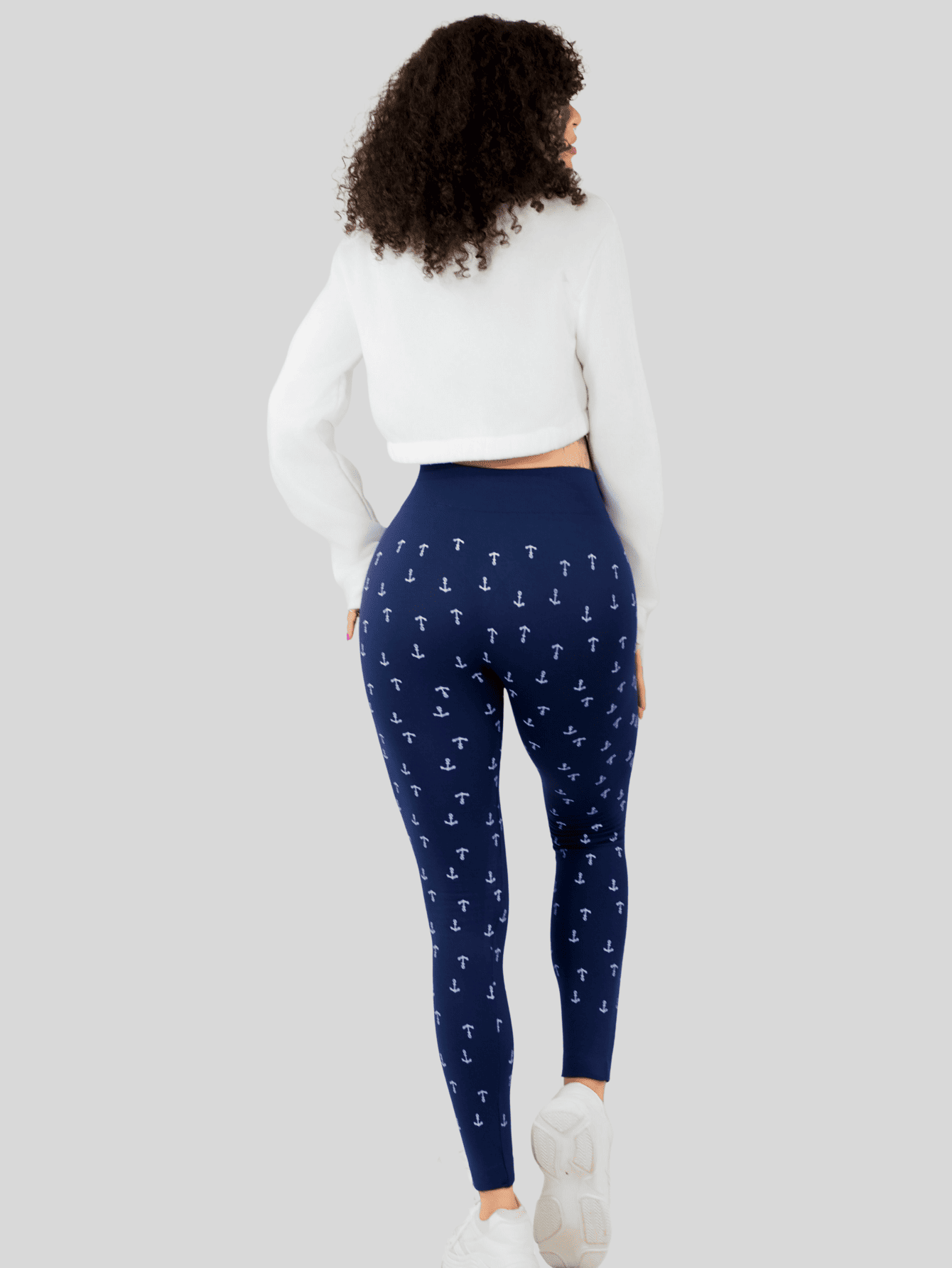 Foto 4 pulgar | Leggins De Mujer Mallones Dama Lic-0200 Marino Mallas Deportivas O Casuales