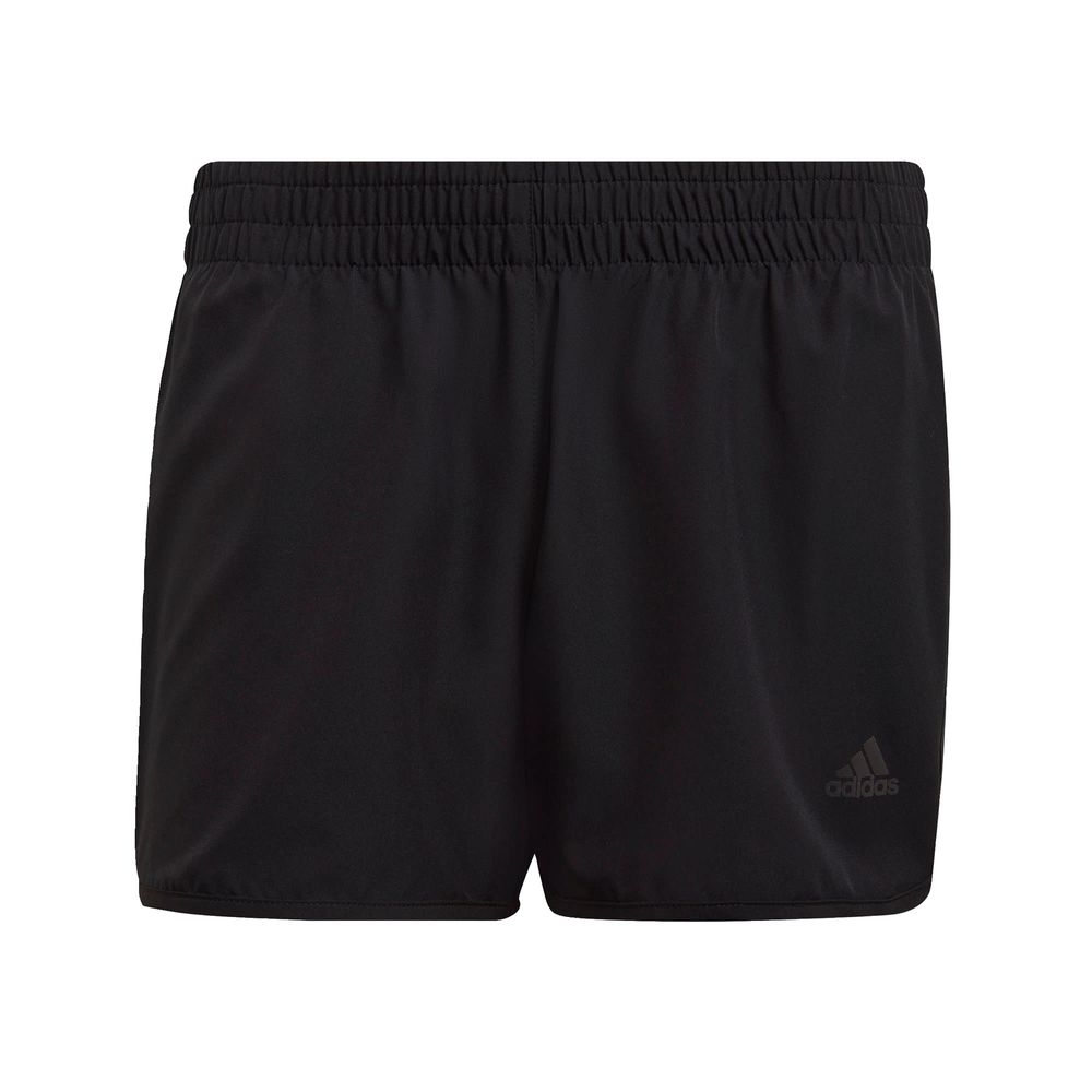 Foto 2 pulgar | Shorts Marathon 20 Corte Medio Adidas Negro Mujer