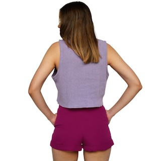 Foto 3 | Short Corto Juvenil ROMAN FASHION 2523 color Púrpura