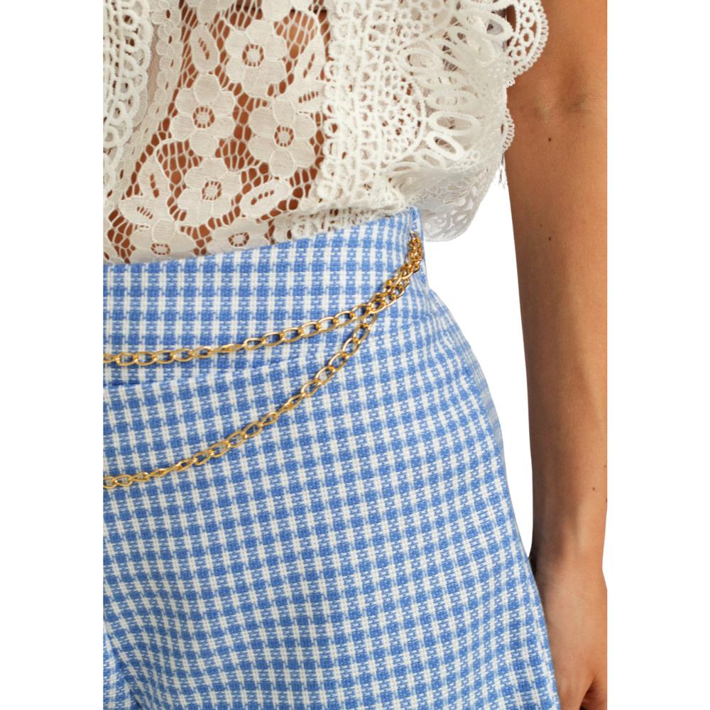 Foto 5 pulgar | Short con Cadena Roman Fashion Juvenil 2571 color Azul