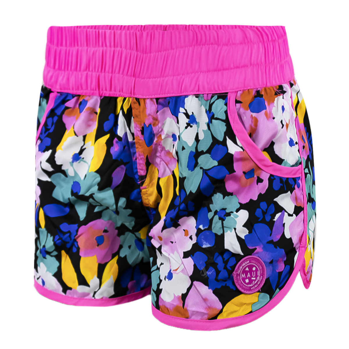 Foto 2 | Short Maui and Sons 323259 Multicolor para Dama Tallas Extra