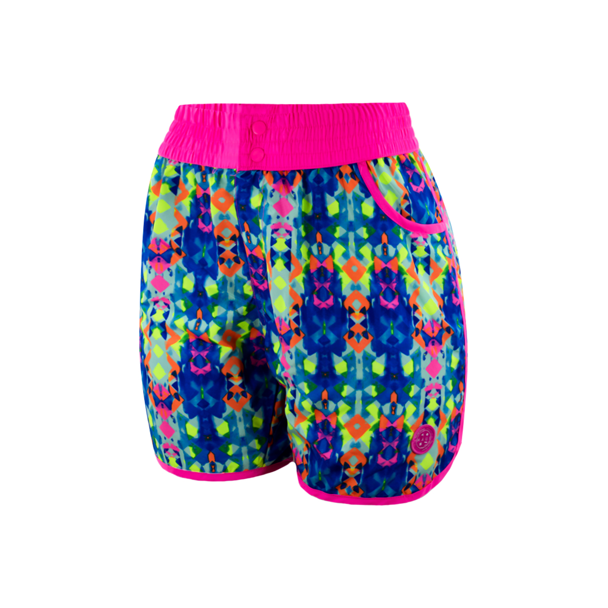 Foto 3 pulgar | Short Maui and Sons 322555 Multicolor para Dama Tallas Extra