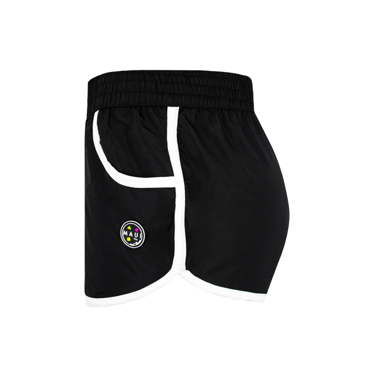Foto 4 pulgar | Short Salida de Playa Maui and Sons 322384 color Negro para Dama