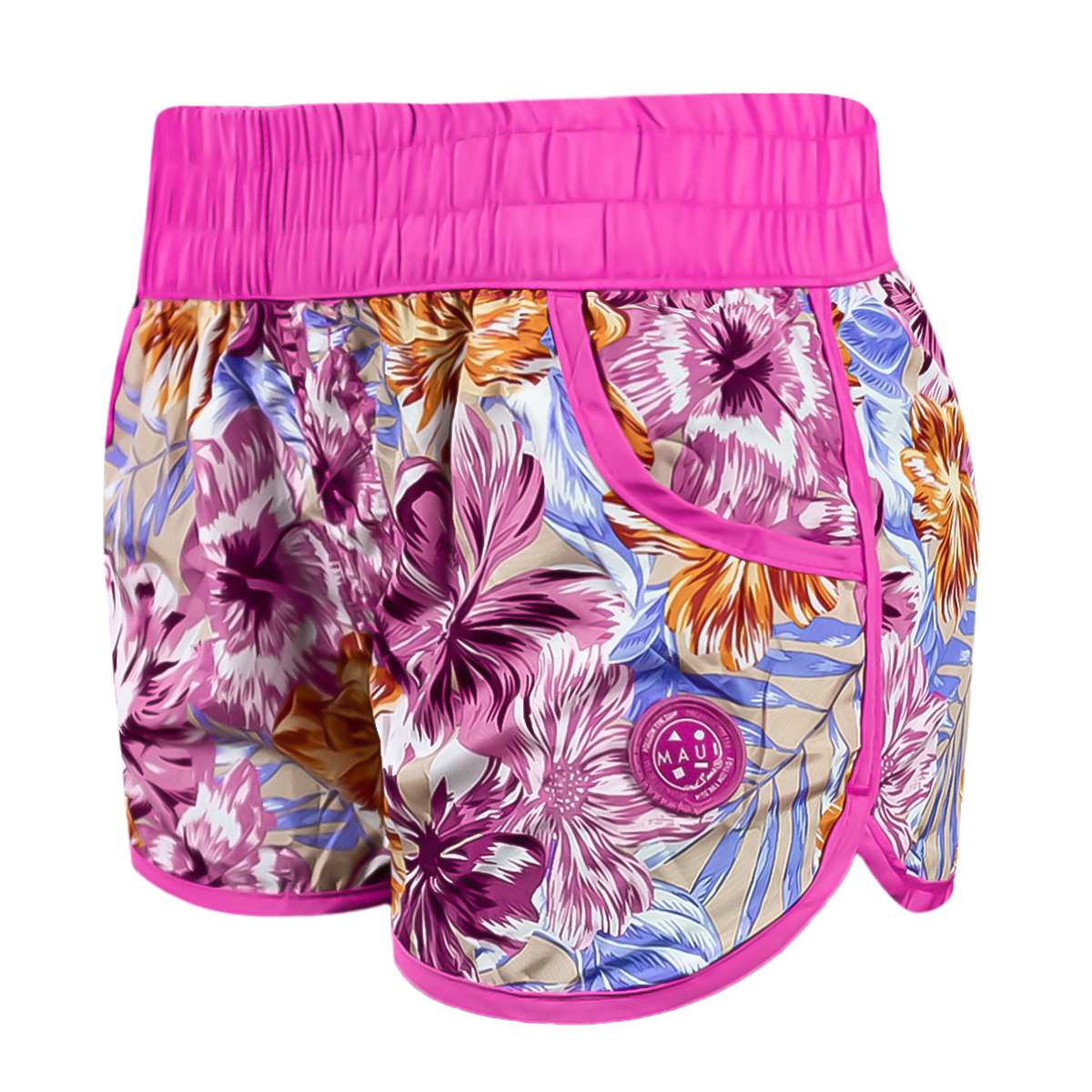 Foto 2 | Short Maui and Sons 323261 color Rosa para Dama Tallas Extra