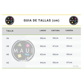 Foto 6 | Short Maui and Sons 323261 color Rosa para Dama Tallas Extra