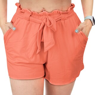 Foto 3 | Short Casual JOLIE & JOY 223111 color Naranja para Mujer
