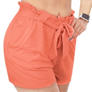 Foto 5 | Short Casual JOLIE & JOY 223111 color Naranja para Mujer