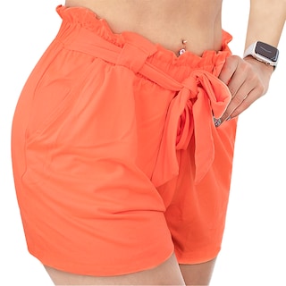 Foto 5 | Short Casual JOLIE & JOY 223110 color Naranja para Mujer