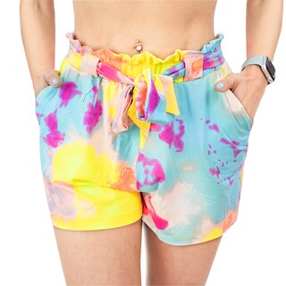 Foto 3 | Short Casual JOLIE & JOY 223106 color Amarillo para Mujer