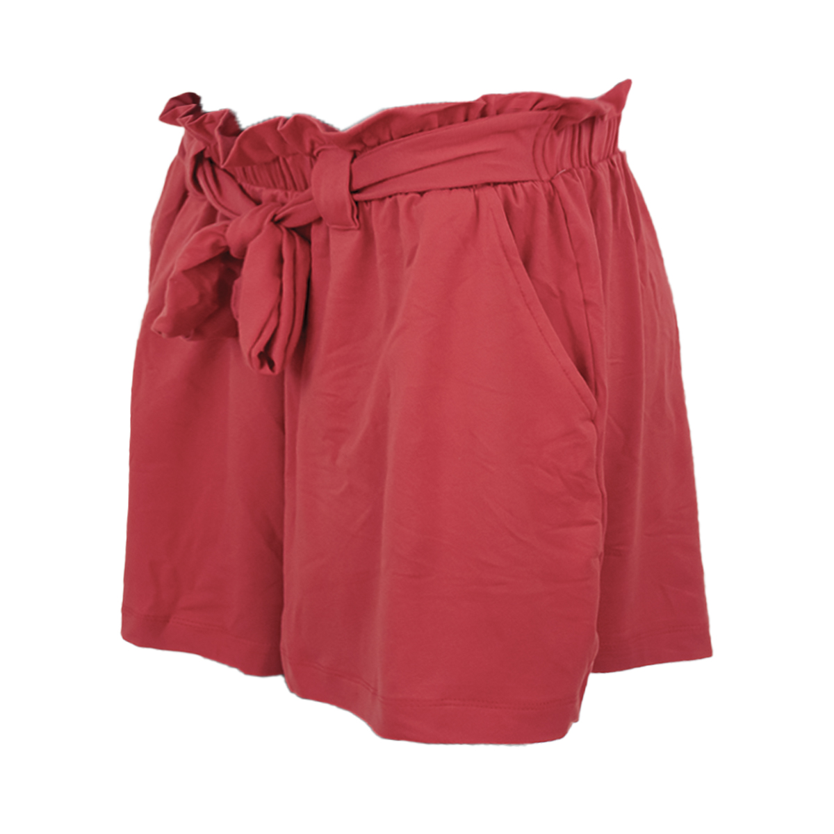 Foto 2 | Short Casual JOLIE & JOY 223117 color Rojo Tallas Extra para Mujer