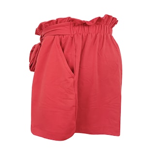 Foto 3 | Short Casual JOLIE & JOY 223117 color Rojo Tallas Extra para Mujer