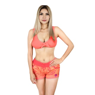 Foto 1 | Hot Short Salida De Playa Maui And Sons color Coral para Dama