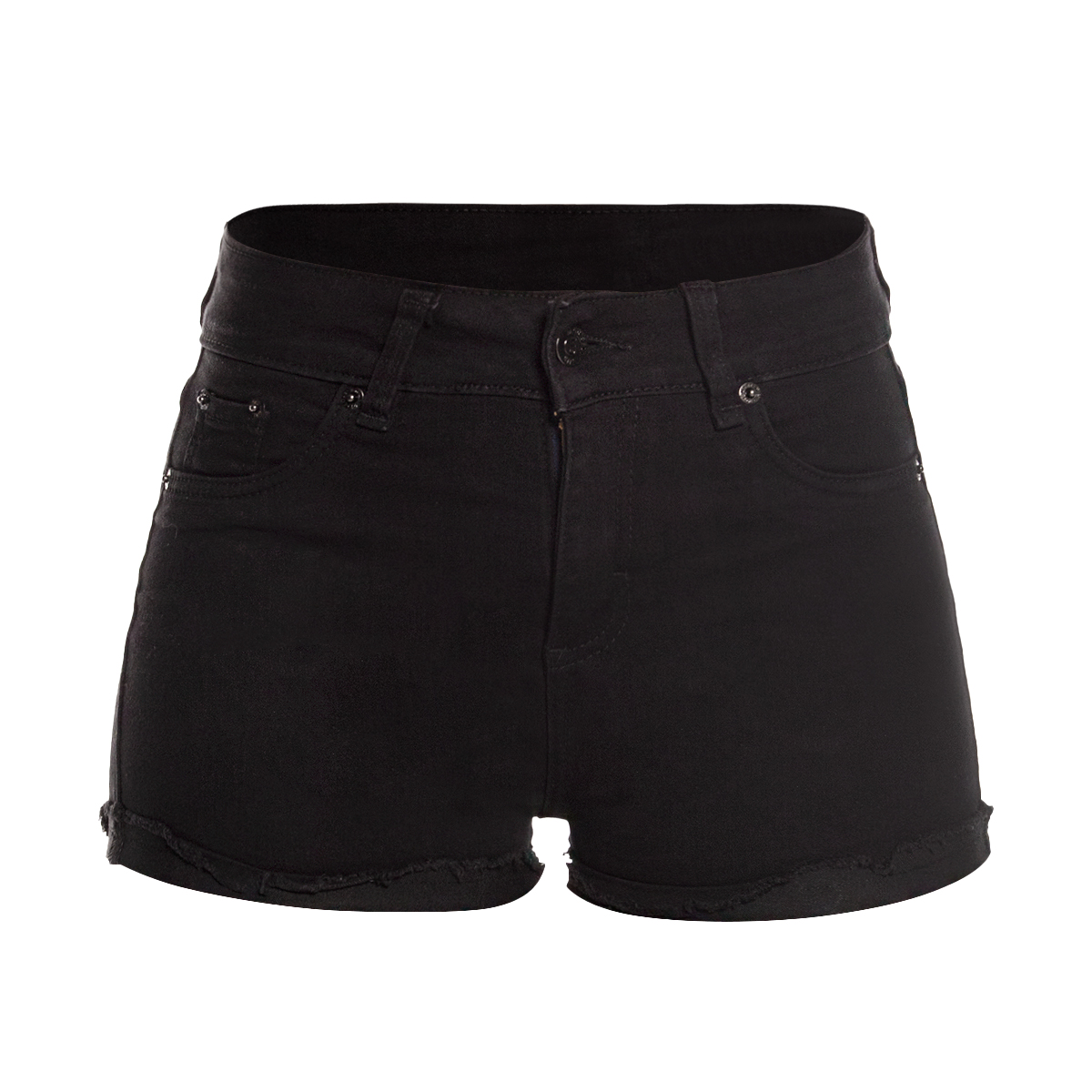 Foto 3 pulgar | Short de Mezclilla Pineda Jeans Dob color Negro Lineal Suit para Dama