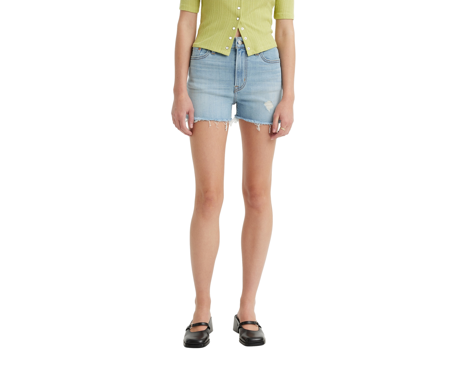 Foto 2 pulgar | Short High-Rise Denim Levi's 72878-0069