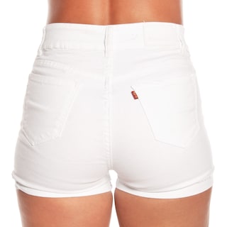 Foto 6 | Short Mezclilla Linea Suit Pineda Jeans color Blanco para Dama