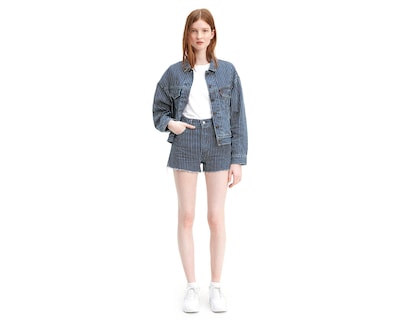 Foto 4 | Short Levi's Ribcage 77879-0014 para Mujer
