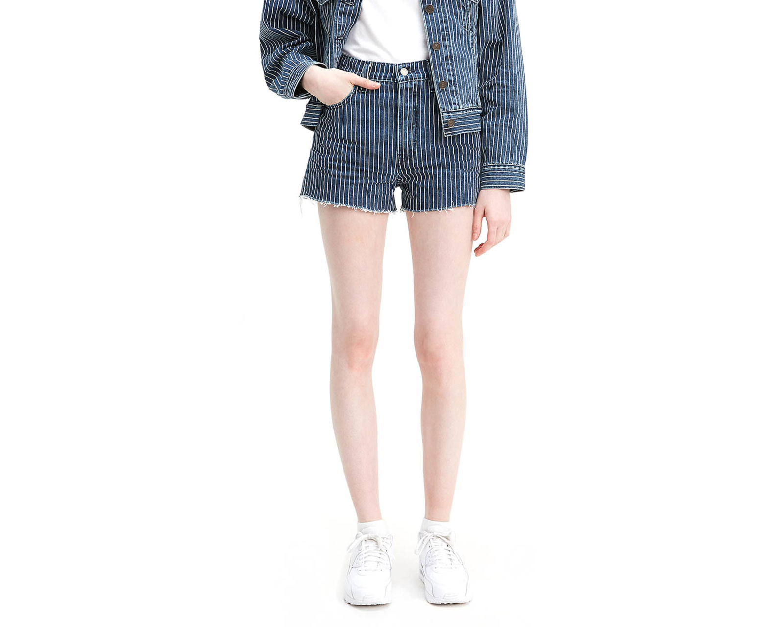 Foto 6 pulgar | Short  Levi's Ribcage 77879-0014 para Mujer