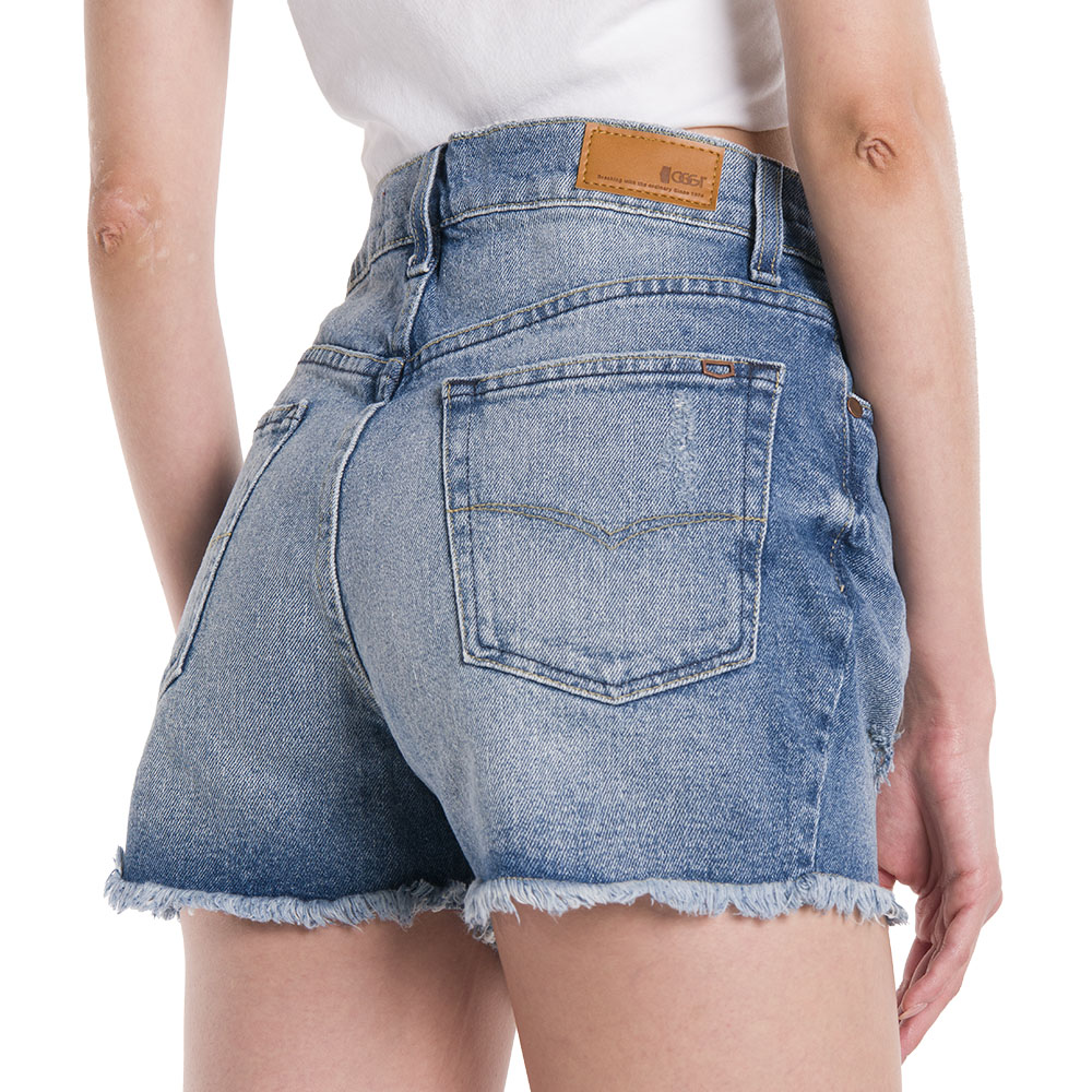 Foto 4 | Short de Mezclilla Oggi SHOR2312502 color Azul para Mujer