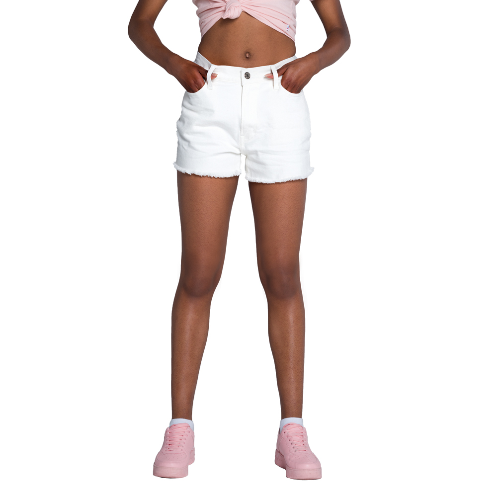 Foto 1 | Short de Mezclilla Oggi SHOR2312504 color Blanco para Mujer
