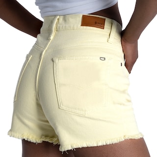 Foto 4 | Short de Mezclilla Oggi SHOR2312506 color Amarillo para Mujer