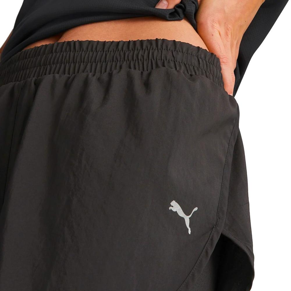 Foto 4 pulgar | Short Puma Run Fav Woven 2in1 523181-01 Negro para Mujer