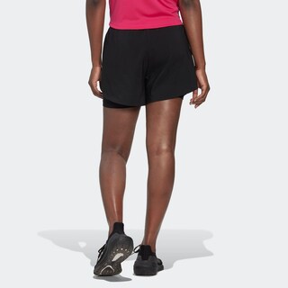 Foto 4 | Shorts Adidas Aeroready 2 en 1 Negro para Mujer