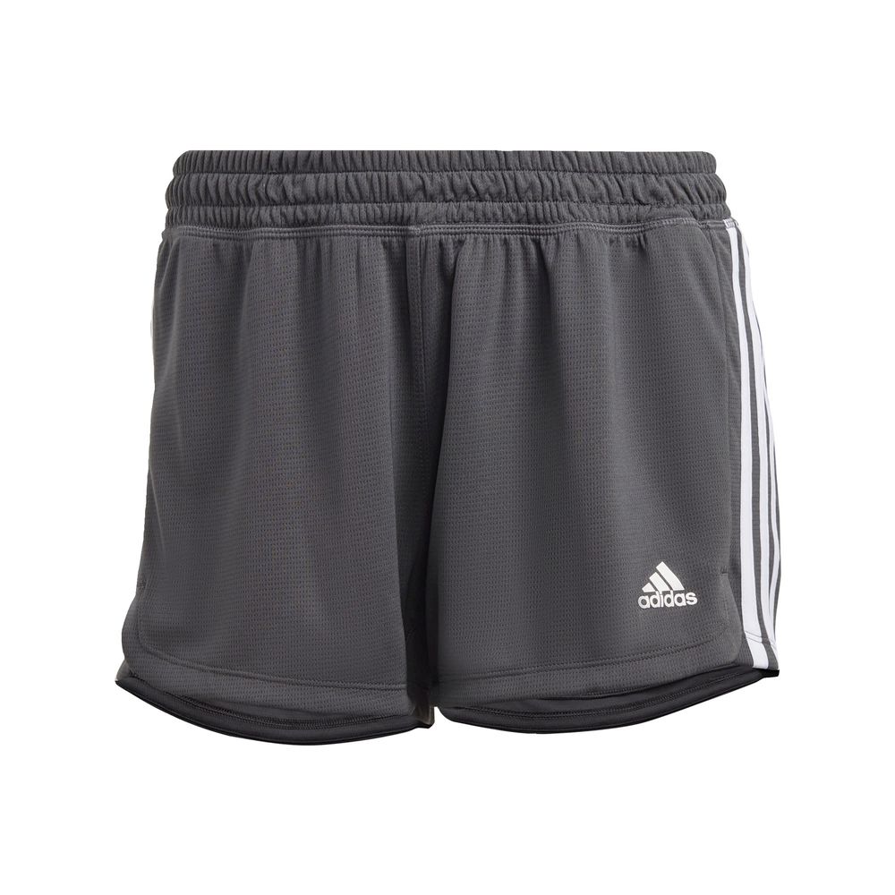 Foto 2 pulgar | Shorts  para Mujer Adidas Gris