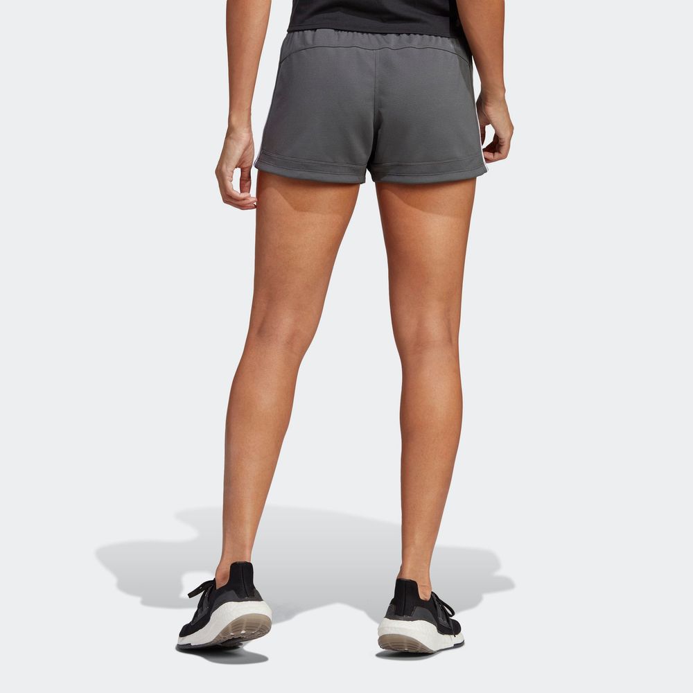 Foto 5 pulgar | Shorts  para Mujer Adidas Gris