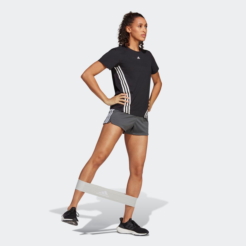 Foto 6 pulgar | Shorts  para Mujer Adidas Gris