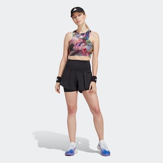 Foto 7 | Short Adidas Negro para Mujer