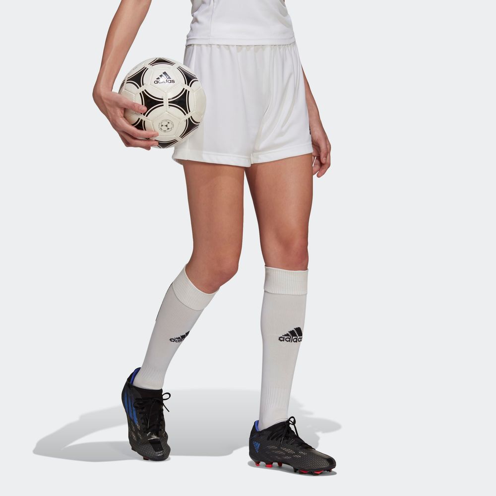 Foto 5 | Shorts Entrada 22 Adidas Blanco para Mujer