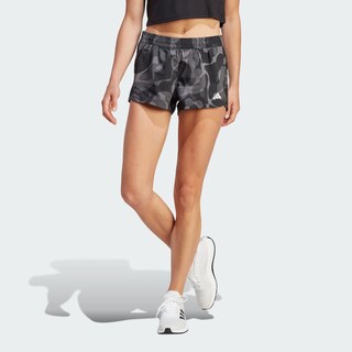 Foto 3 | Short Adidas Negro para Mujer
