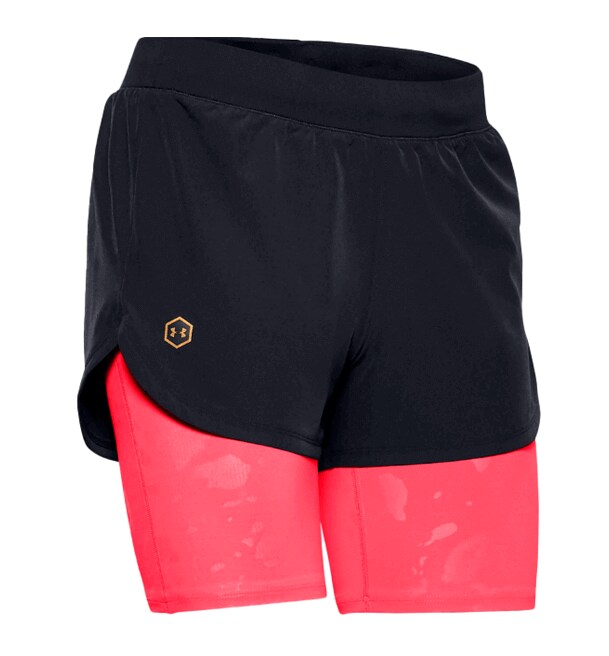 Short Under Armour Dama Rush 2 En 1 1355224 001 $799
