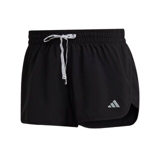 Foto 1 | Shorts Run It Adidas Negro Mujer