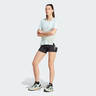 Foto 7 | Shorts Terrex Multi Adidas Negro para Mujer