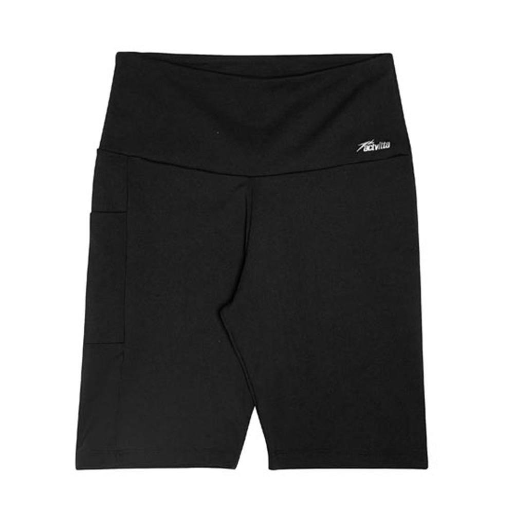 Foto 4 pulgar | Short De Licra Para Mujer Actvitta 40002.1.25395 Negro